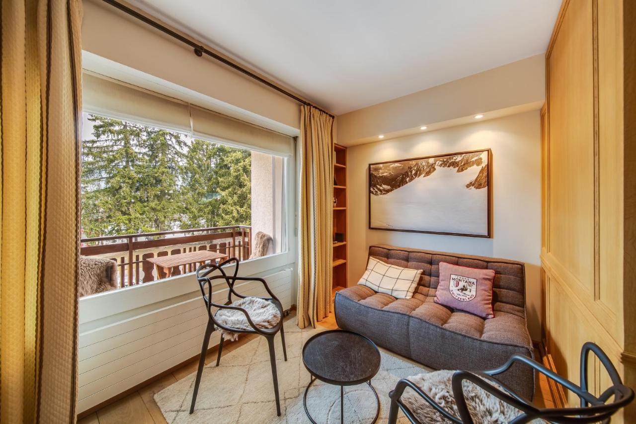 Lovely Studio In Crans' Center Crans-Montana Exterior foto