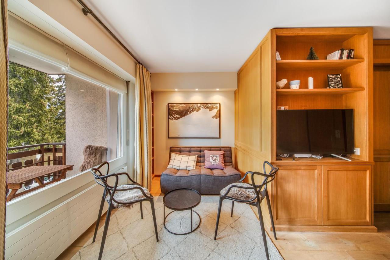 Lovely Studio In Crans' Center Crans-Montana Exterior foto